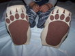 Surchaussure patte d'ours